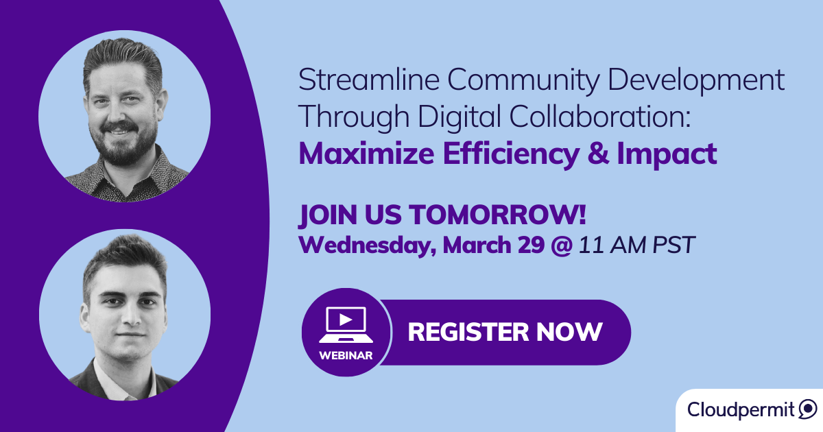 Streamline Community Development Through Digital Collaboration Webinar